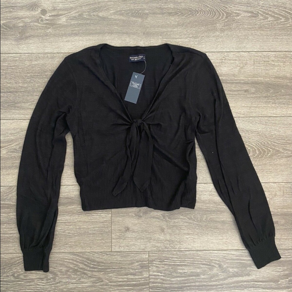 NEW W/ TAGS Abercrombie & Fitch Shirt; Size M; Black; Soft & Cozy Collection
